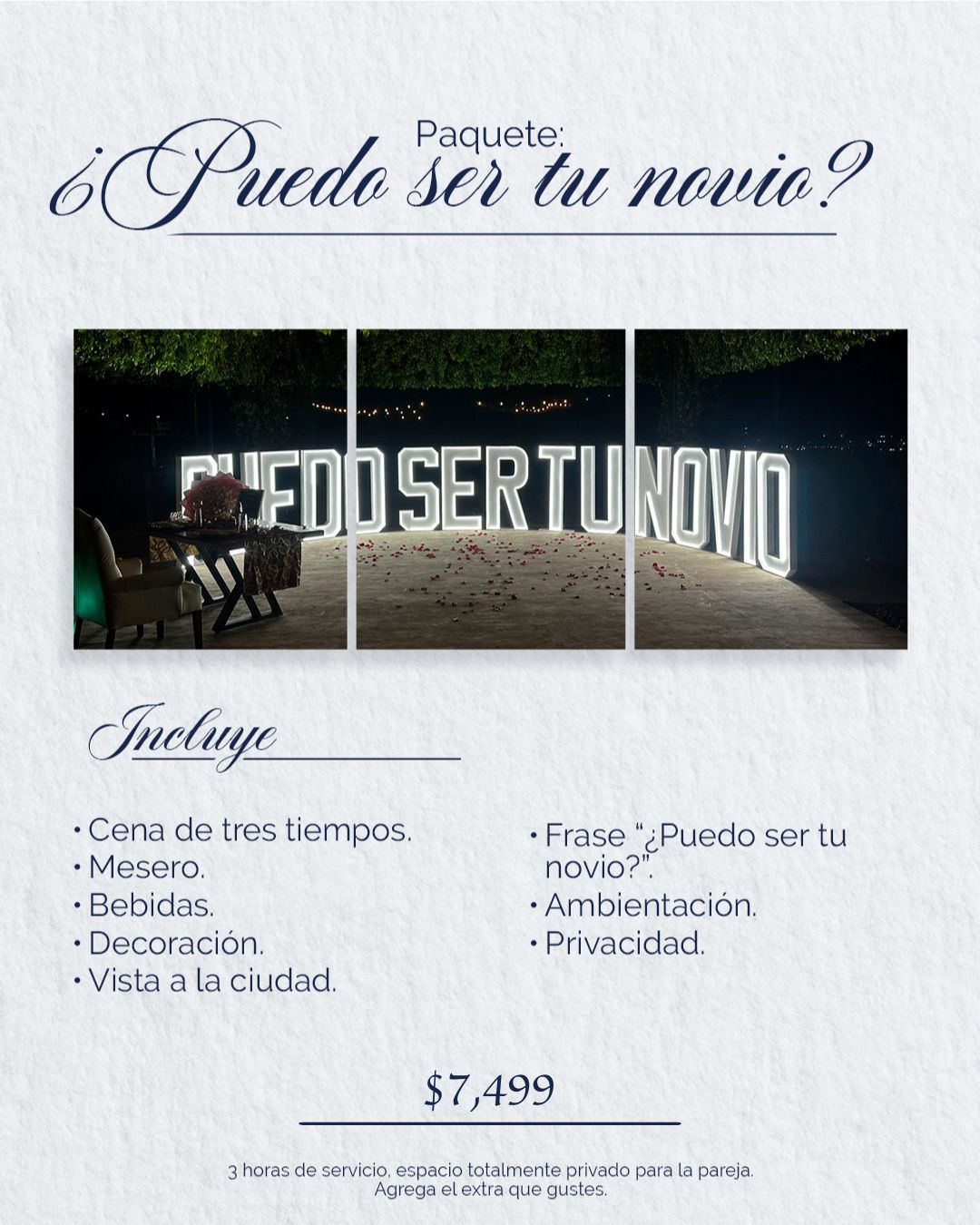 ¿Puedo ser tu novio?