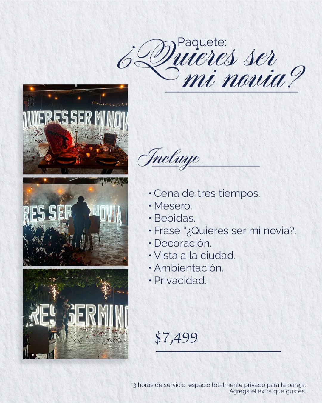 ¿Quieres ser mi novia?